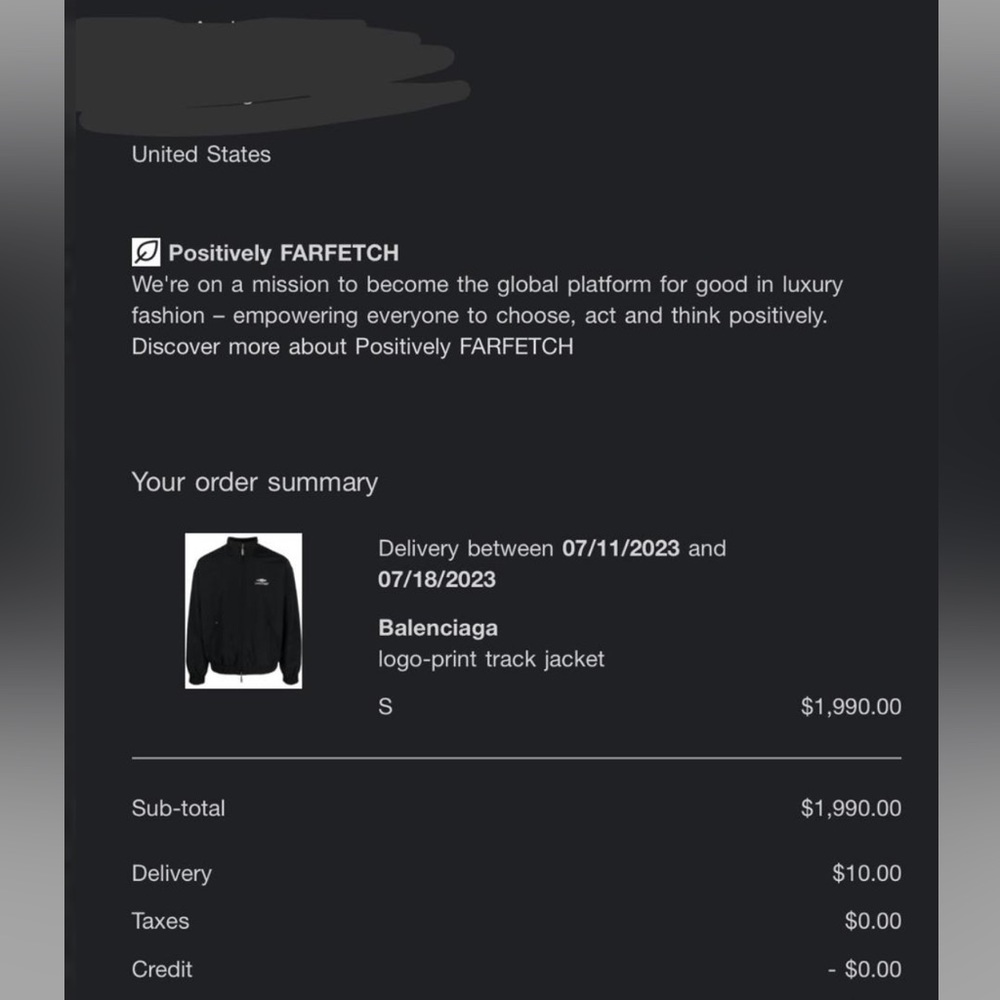 Balenciaga 3B Jacket